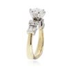 Image 3 : 14KT Yellow Gold 2.18 ctw Diamond Ring