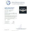 Image 5 : Ladies Vintage Hamilton 14KT White Gold 2.80 ctw Diamond Wristwatch