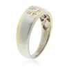 Image 3 : 14KT Yellow and White Gold 0.22 ctw Diamond Ring