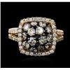 Image 1 : 14KT Yellow Gold 1.93 ctw Diamond Ring