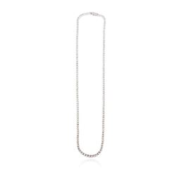 18KT White Gold 6.30 ctw Diamond Necklace