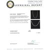 Image 3 : 18KT White Gold 6.30 ctw Diamond Necklace