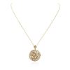 Image 1 : 14KT Yellow Gold 1.85 ctw Diamond Pendant With Chain