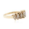 Image 2 : 14KT Yellow Gold 2.04 ctw Diamond Ring