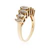 Image 3 : 14KT Yellow Gold 2.04 ctw Diamond Ring