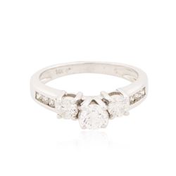 14KT White Gold 0.60 ctw Diamond Ring