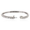 Image 3 : 14KT White Gold 7.60 ctw Diamond Tennis Bracelet