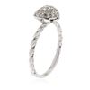 Image 3 : 14KT White Gold 0.30 ctw Diamond Ring