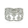 Image 1 : 14KT White Gold 0.96 ctw Diamond Ring