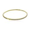 Image 2 : 18KT Yellow Gold 1.31 ctw Diamond Bangle Bracelet