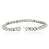 Image 3 : 14KT White Gold 5.49 ctw Diamond Tennis Bracelet