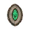 Image 1 : SILVER 15.86 ctw Multicolor Gemstone Ring