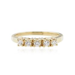 14KT Yellow Gold 0.50 ctw Diamond Ring