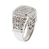 Image 3 : 14KT White Gold 0.33 ctw Diamond Ring