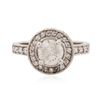 Image 1 : 14KT White Gold 2.00 ctw Diamond Ring