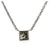 Image 1 : 14KT White Gold 0.41 ctw Diamond Necklace