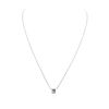 Image 2 : 14KT White Gold 0.41 ctw Diamond Necklace