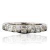 Image 1 : 18KT White Gold 0.80 ctw Diamond Ring