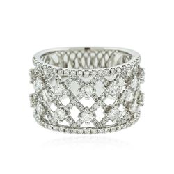 14KT White Gold 1.18 ctw Diamond Ring