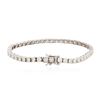 Image 2 : 14KT White Gold 5.52 ctw Diamond Tennis Bracelet