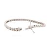 Image 3 : 14KT White Gold 5.52 ctw Diamond Tennis Bracelet