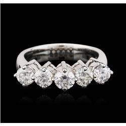 14KT White Gold 1.67 ctw Diamond Ring