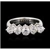Image 1 : 14KT White Gold 1.67 ctw Diamond Ring