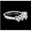 Image 2 : 14KT White Gold 1.67 ctw Diamond Ring