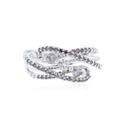 14KT White Gold 0.50 ctw Diamond Ring