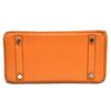 Image 6 : Authentic Vintage Hermes 25cm Birkin Bag in Orange Ardenne Leather with Palladiu