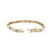 Image 3 : 14KT Yellow Gold 1.63 ctw Diamond Bracelet