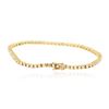 Image 2 : 14KT Yellow Gold 1.47 ctw Diamond Tennis Bracelet