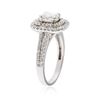 Image 3 : 14KT White Gold EGL USA Certified 1.82 ctw Diamond Ring