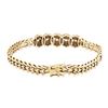 Image 2 : 14KT Yellow Gold 1.12 ctw Diamond Bracelet