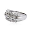 Image 2 : 14KT White Gold 1.00 ctw Diamond Ring