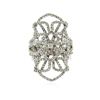 Image 1 : 14KT White Gold 1.11 ctw Diamond Ring