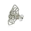 Image 2 : 14KT White Gold 1.11 ctw Diamond Ring