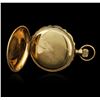Image 2 : Seth Thomas 14KT Yellow Gold Full Hunter Antique Pocket Watch