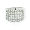 Image 1 : 18KT White Gold 3.50 ctw Diamond Ring