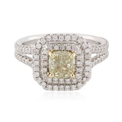 14KT White Gold 1.81 ctw Diamond Ring