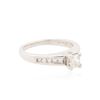 Image 2 : Platinum 1.00 ctw Diamond Ring