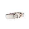 Image 2 : 14KT White Gold 1.45 ctw Diamond Ring