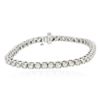 Image 1 : 14KT White Gold 3.24 ctw Diamond Bracelet