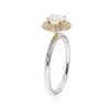 Image 3 : 14KT Two-Tone Gold 1.29 ctw Diamond Ring