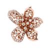 Image 1 : 14KT Rose Gold 1.29 ctw Diamond Ring
