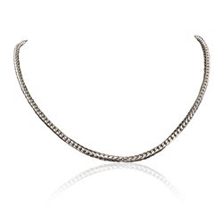 14KT White Gold Snake Chain Necklace