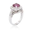 Image 3 : 14KT White Gold 1.85 ctw Sapphire and Diamond Ring