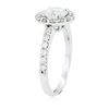Image 3 : 14KT White Gold 1.71 ctw Diamond Ring