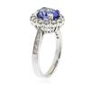 Image 3 : 14KT White Gold 2.24 ctw Tanzanite and Diamond Ring