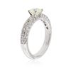 Image 3 : 18KT White Gold 1.47 ctw Diamond Ring